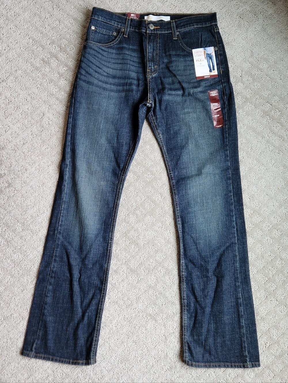 Signature by Levi Strauss Bootcut Jeans - Dark Blue